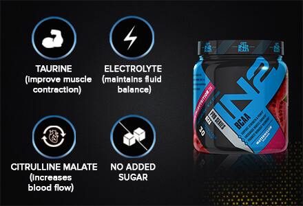 IN2 BCAA consists of taurine, electrolyte, citrulline & has no sugar