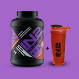 IN2 Nitro Whey Protein 1.81kg Milk Chocolate + FREE Shaker