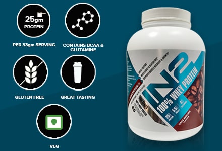 IN2 100% whey protein benefits