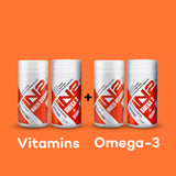 IN2 Multi-Vitamin 60 Capsules + IN2 Omega 3 ( Fish Oil ) + Vitamin E, 60 Softgels