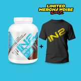 IN2 100% Whey Protein 2kg Rich Chocolate + Free IN2 T-shirt (L)