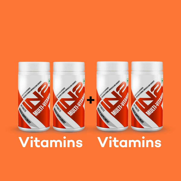 IN2 Multi-Vitamin 60 Tablets (Buy 2, Get 2 FREE)