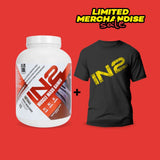 IN2 Muscle Mass Gainer 2.5kg Rich Chocolate + free IN2 t-shirt (L)