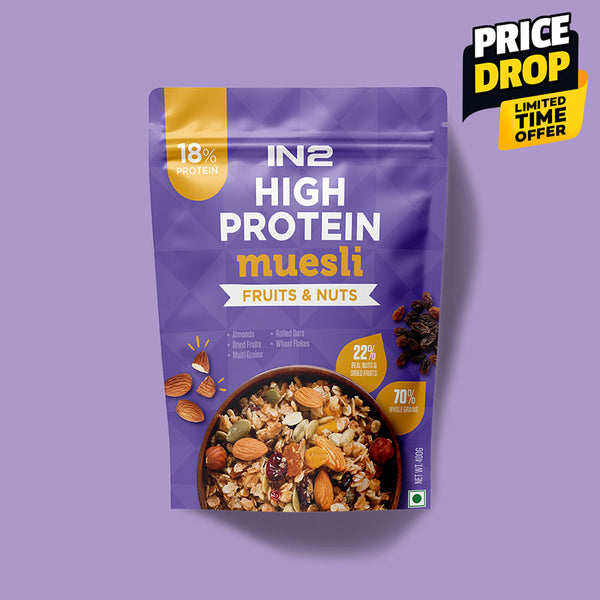 IN2 High Protein Muesli Fruit & Nuts 400 g