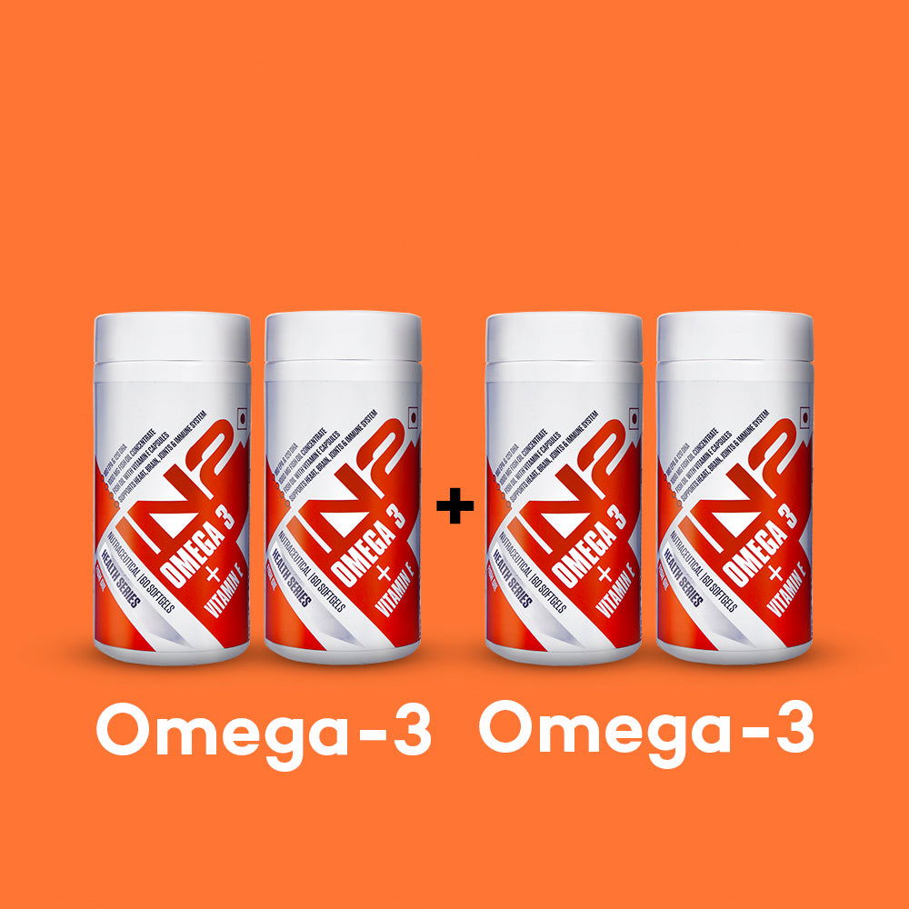 Buy Omega 3 Vitamin E Softgels Buy 2 Get 2 FREE IN2 IN2 Nutrition