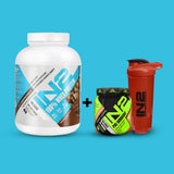IN2 100% Whey Protein 2kg + IN2 Pre-Workout + FREE IN2 Shaker