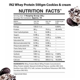 IN2 Whey Protein 500Gm